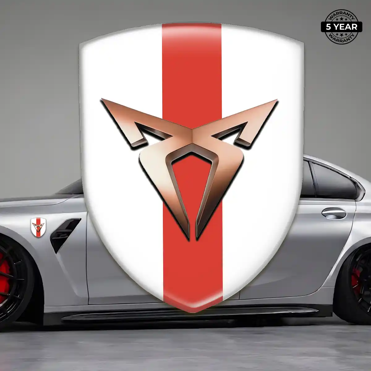 Cupra Domed Badge Refined Design