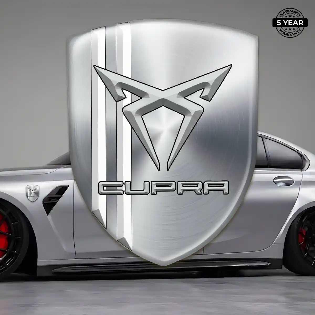 Cupra Domed Badge Sleek Style