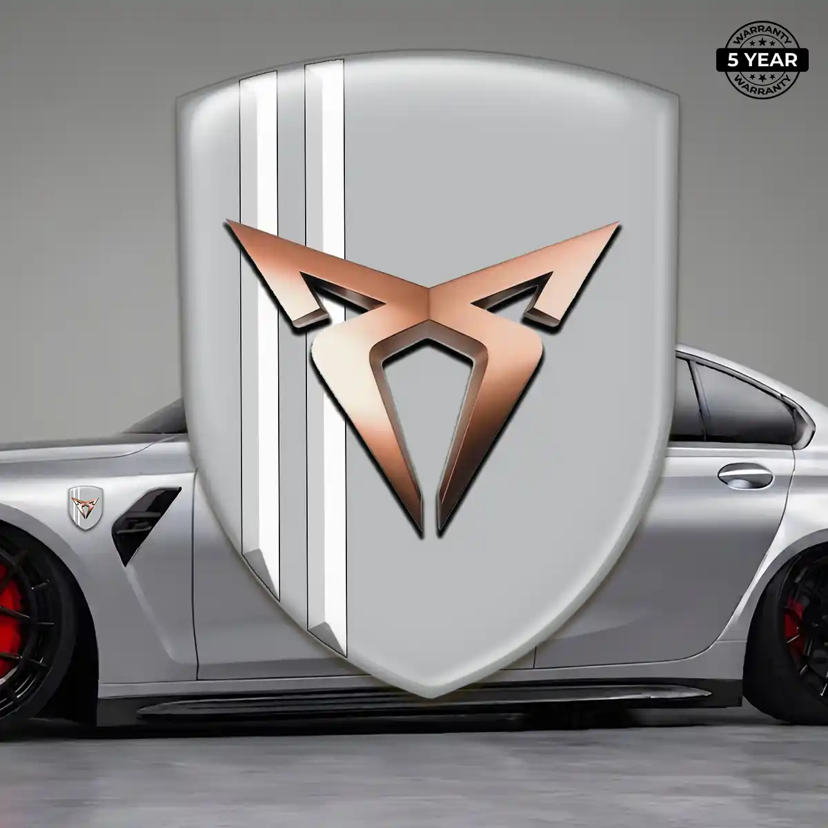 Cupra Domed Car Sticker Prime Quality