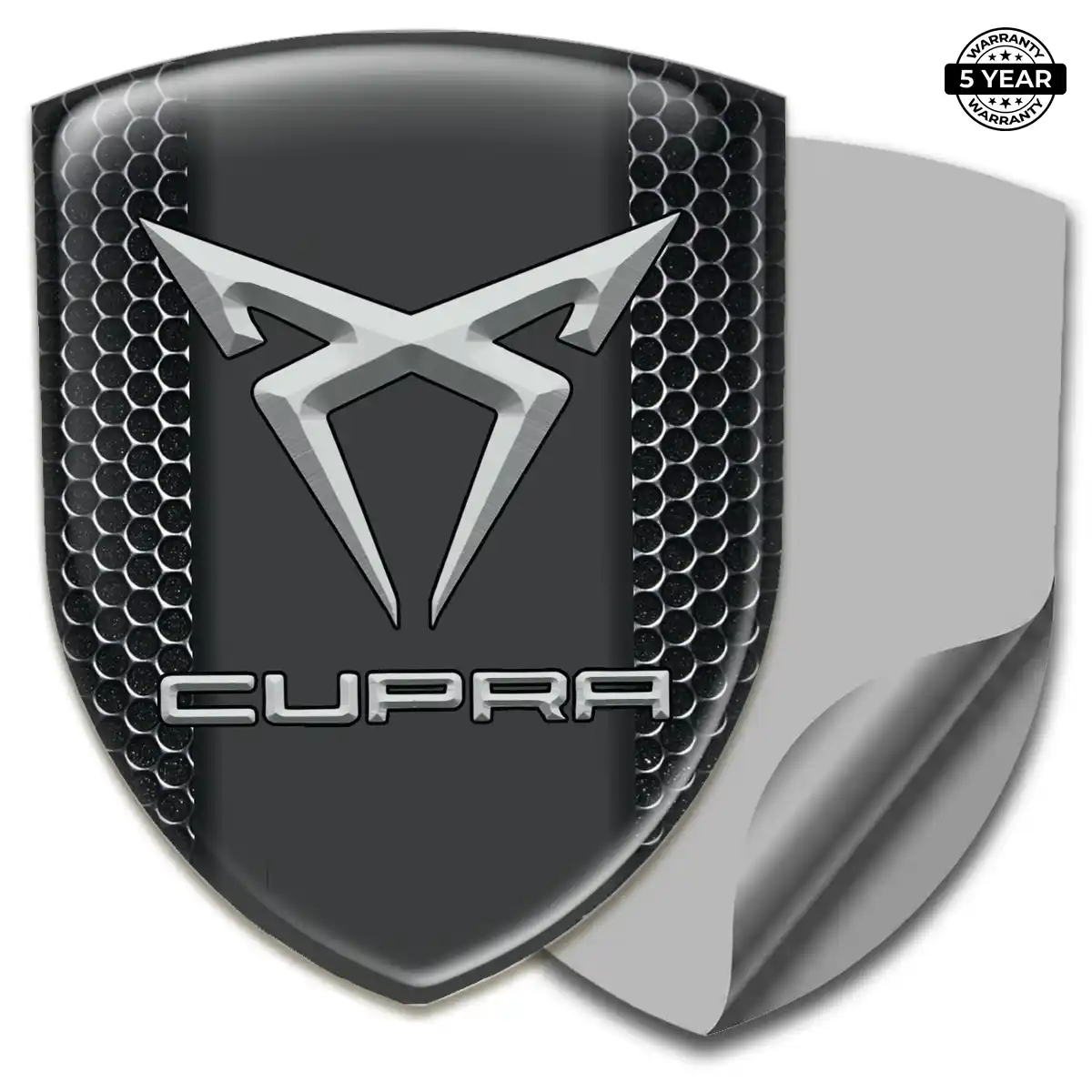 Cupra Domed Car Sticker Sleek Style