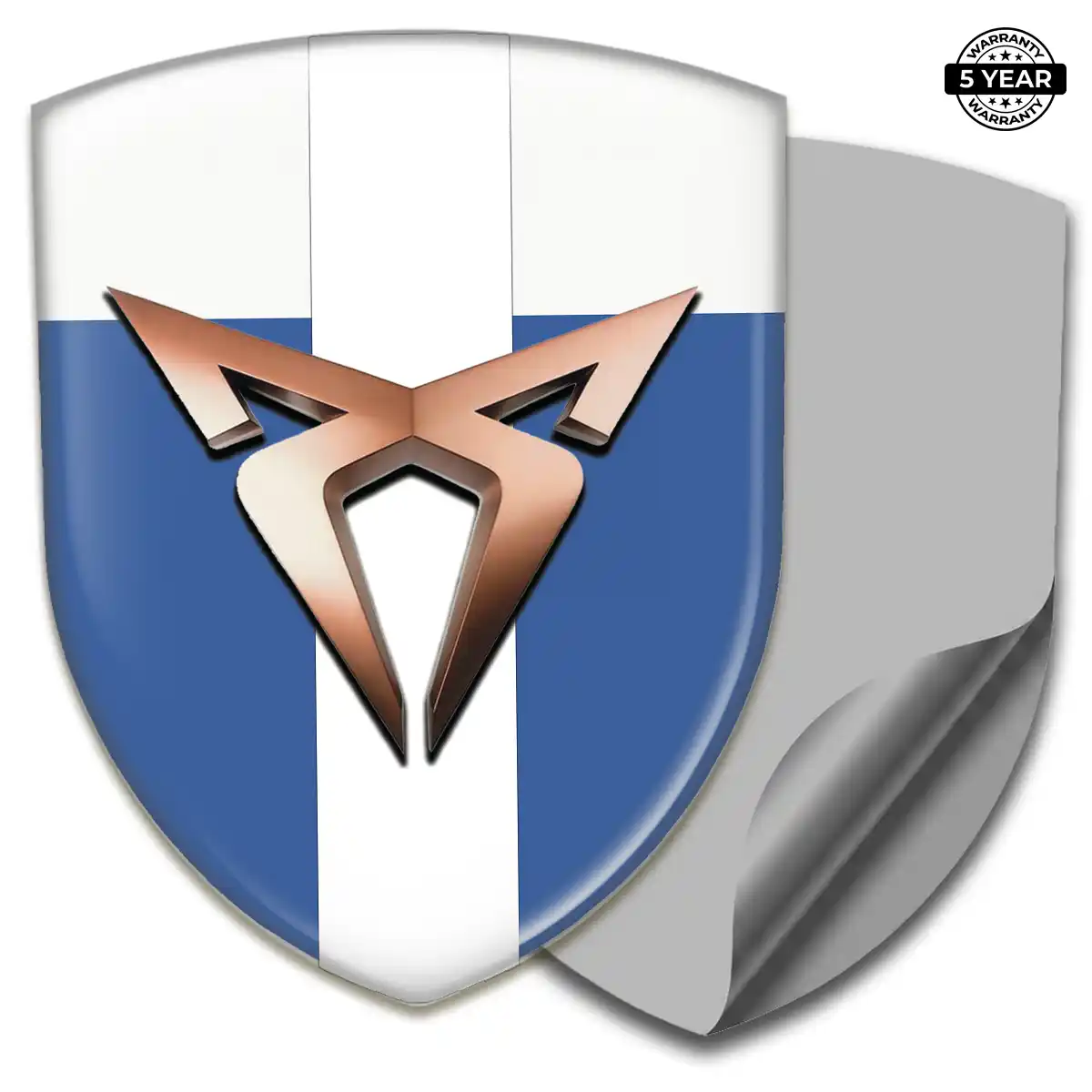 Cupra Domed Car Sticker Superior Craft