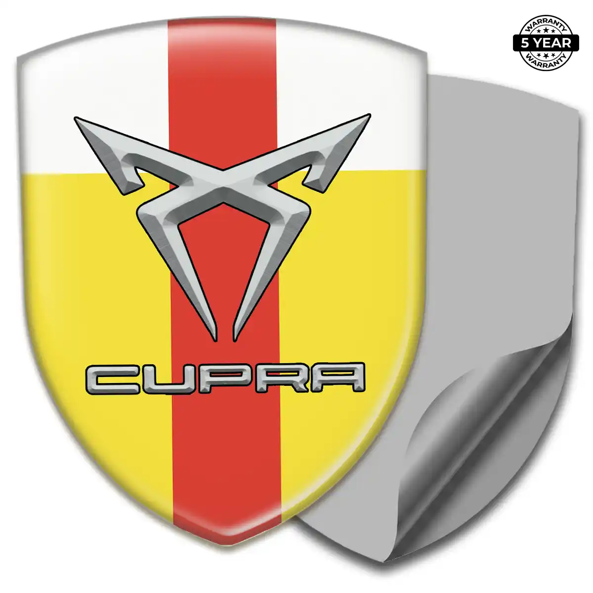 Cupra Domed Decal Elite Finish