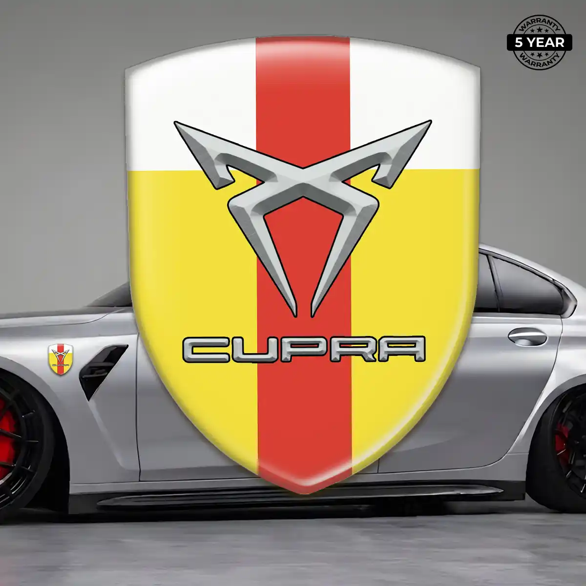 Cupra Domed Decal Elite Finish