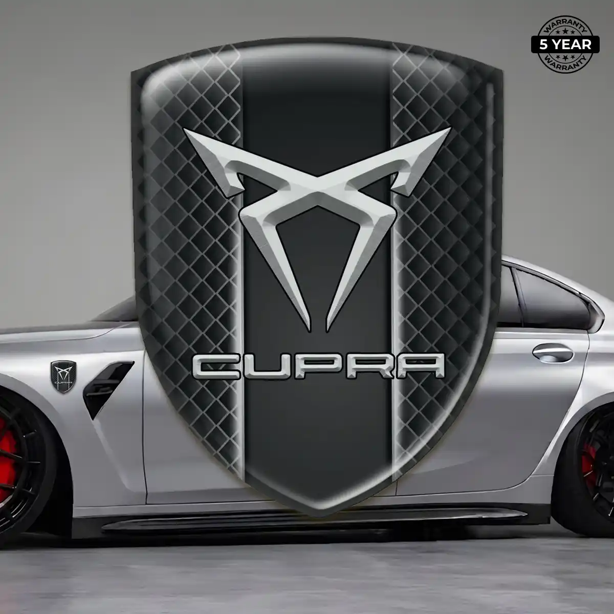 Cupra Domed Decal Prime Quality