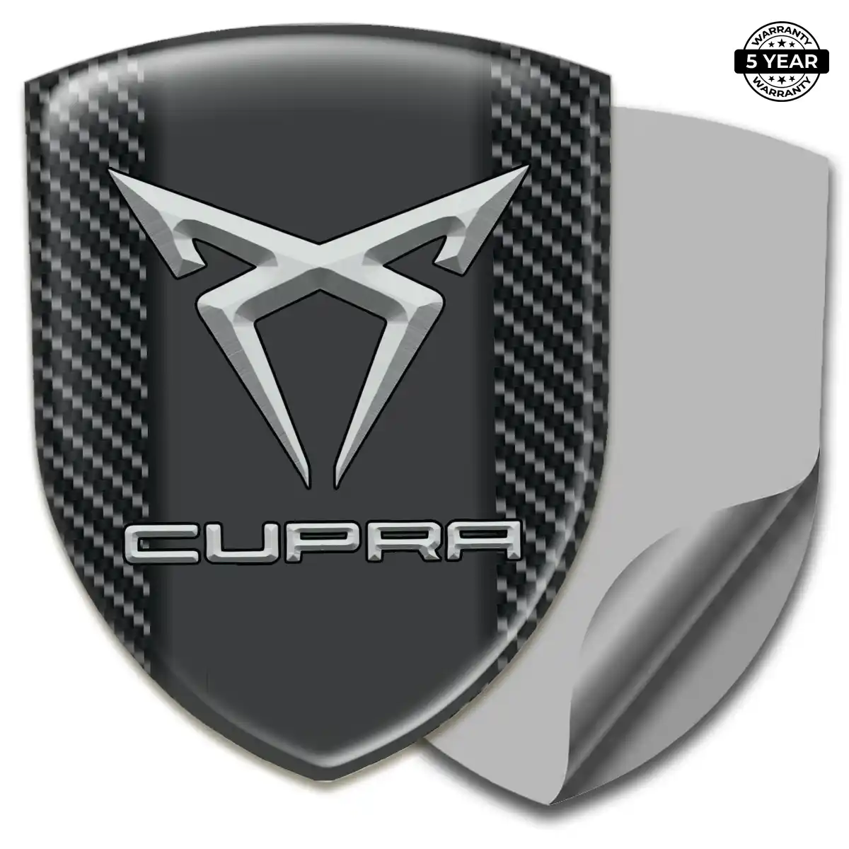 Cupra Domed Decal Refined Design