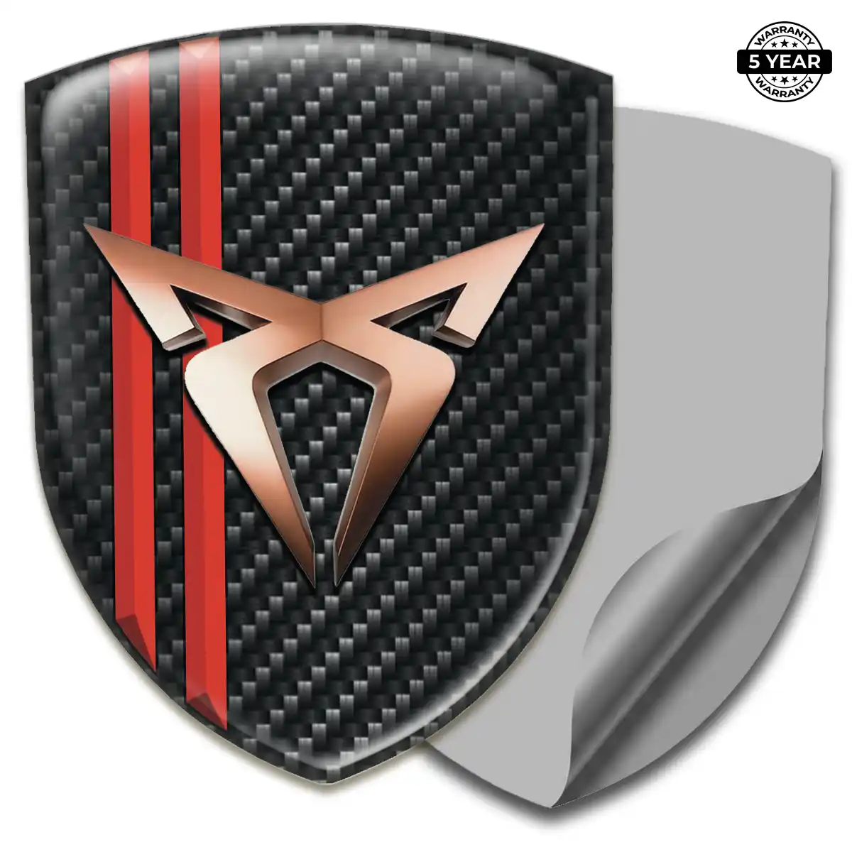 Cupra Domed Emblem Elite Finish