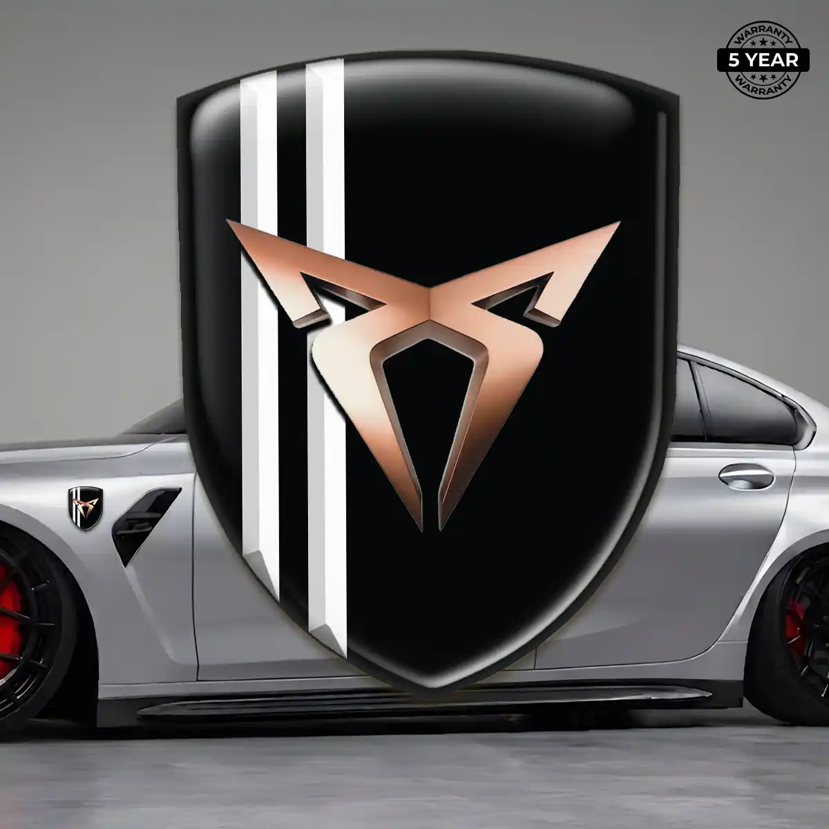 Cupra Domed Emblem Signature Grade