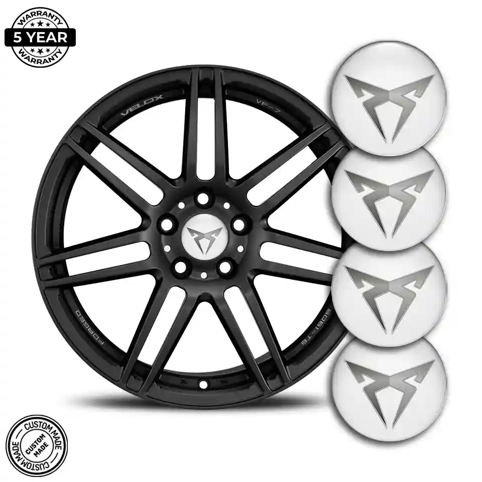 Cupra Domed Emblem Stylish Design