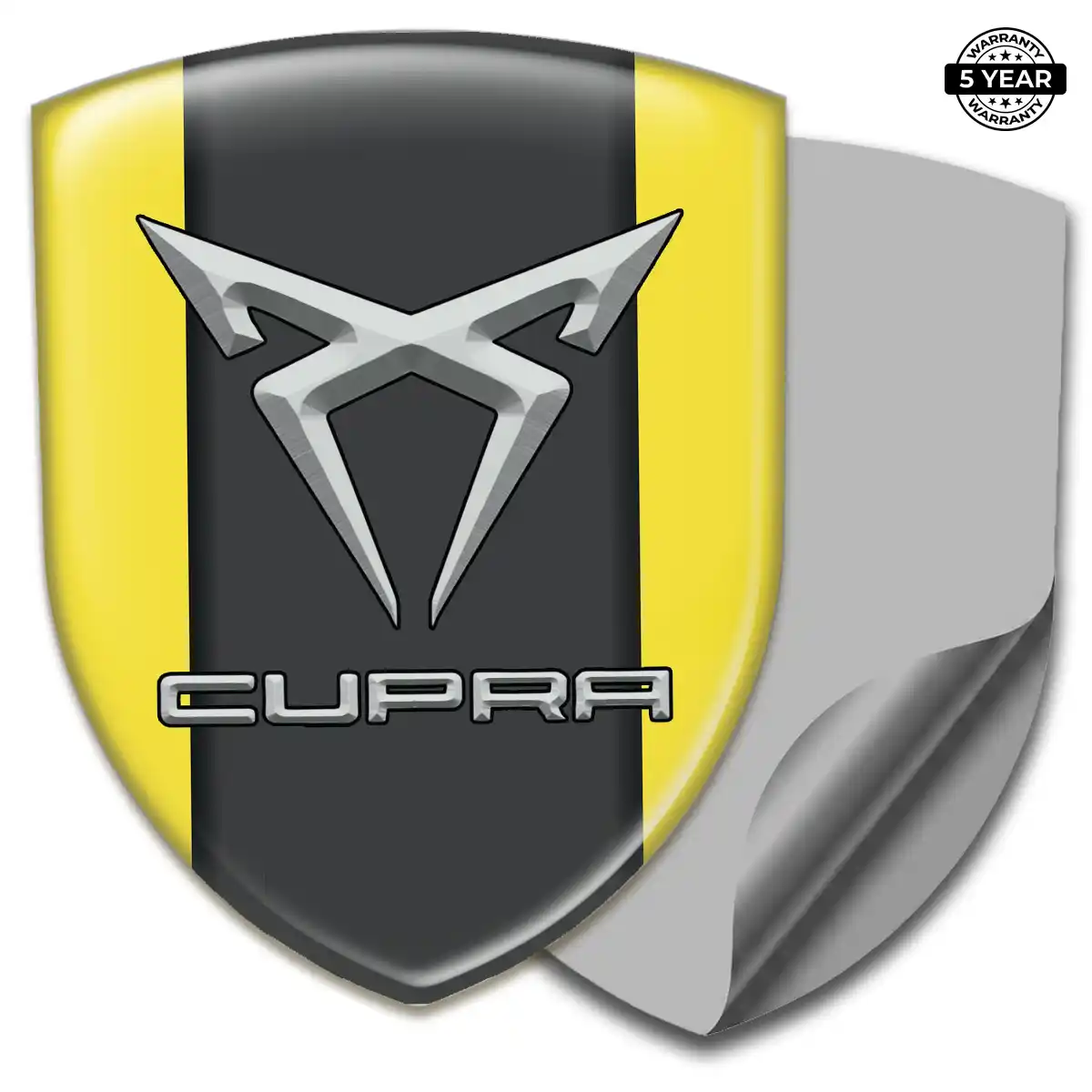 Cupra Domed Logo Decal Elite Finish
