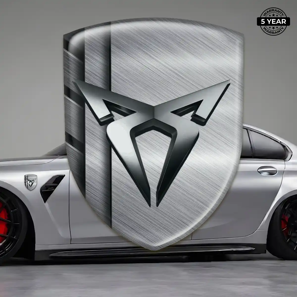 Cupra Domed Logo Decal Prime Quality