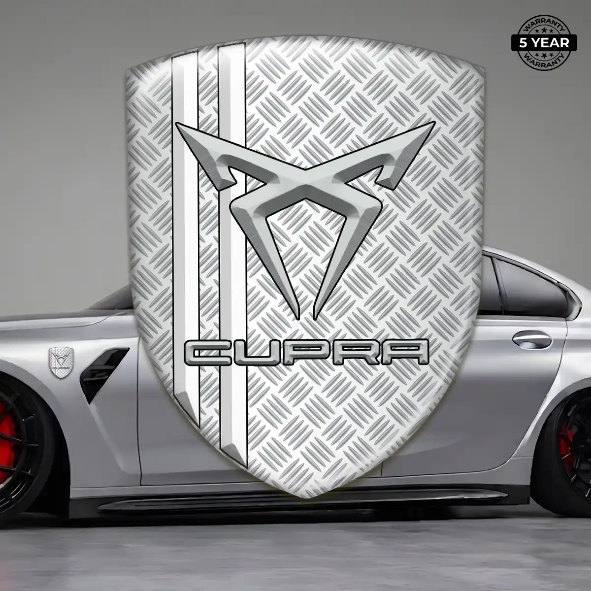 Cupra Domed Logo Decal Refined Design