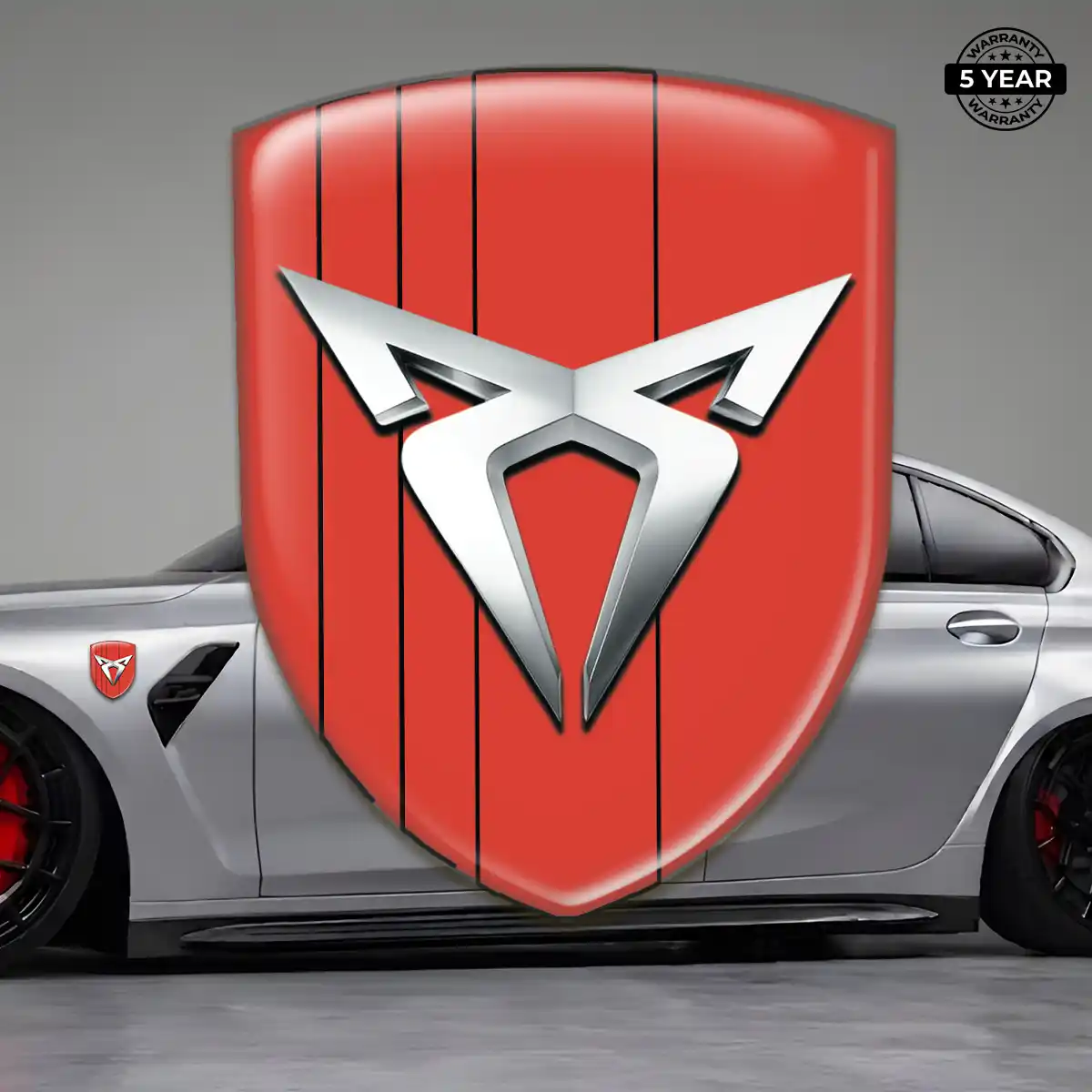 Cupra Domed Logo Sticker Elite Finish