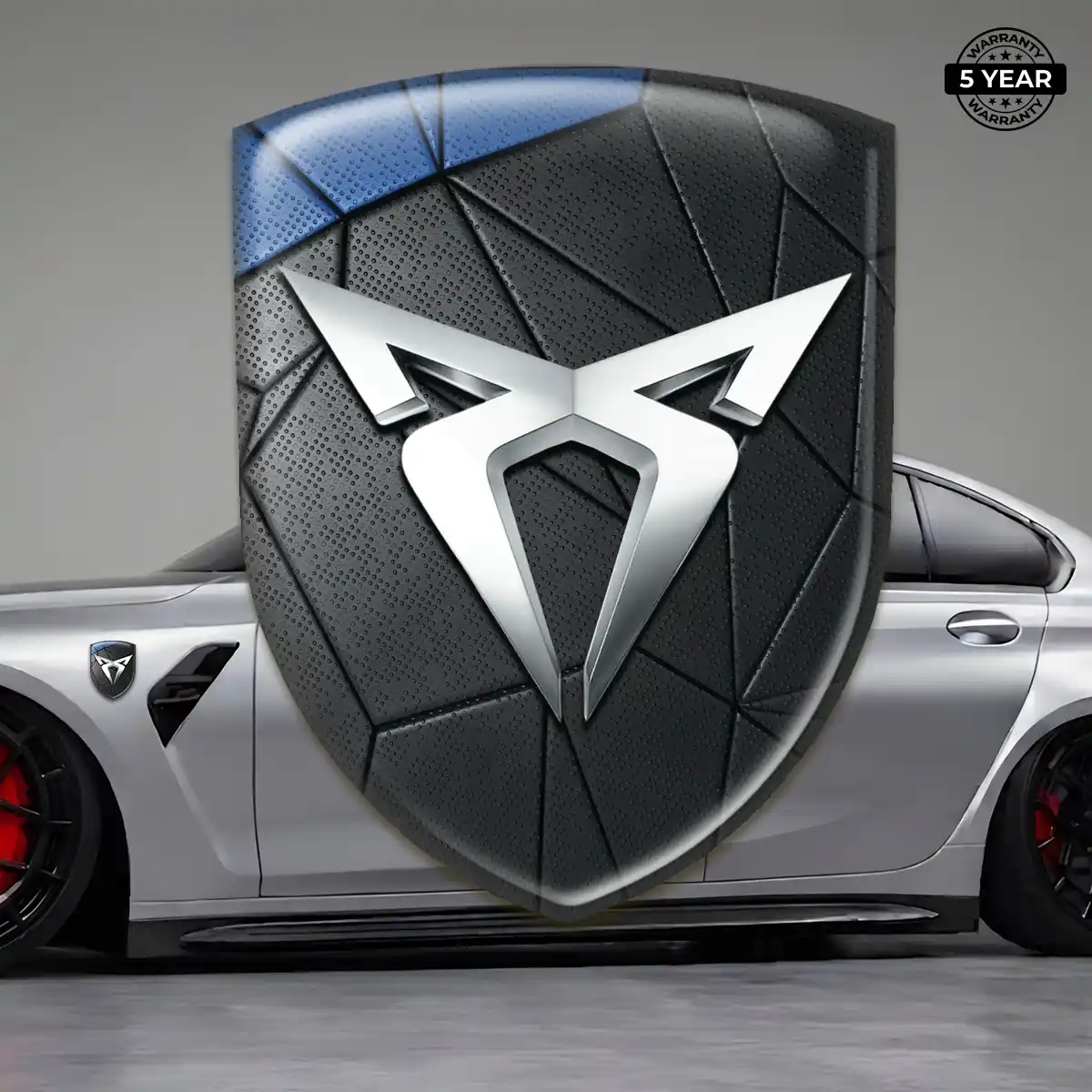 Cupra Domed Logo Sticker Prime Quality