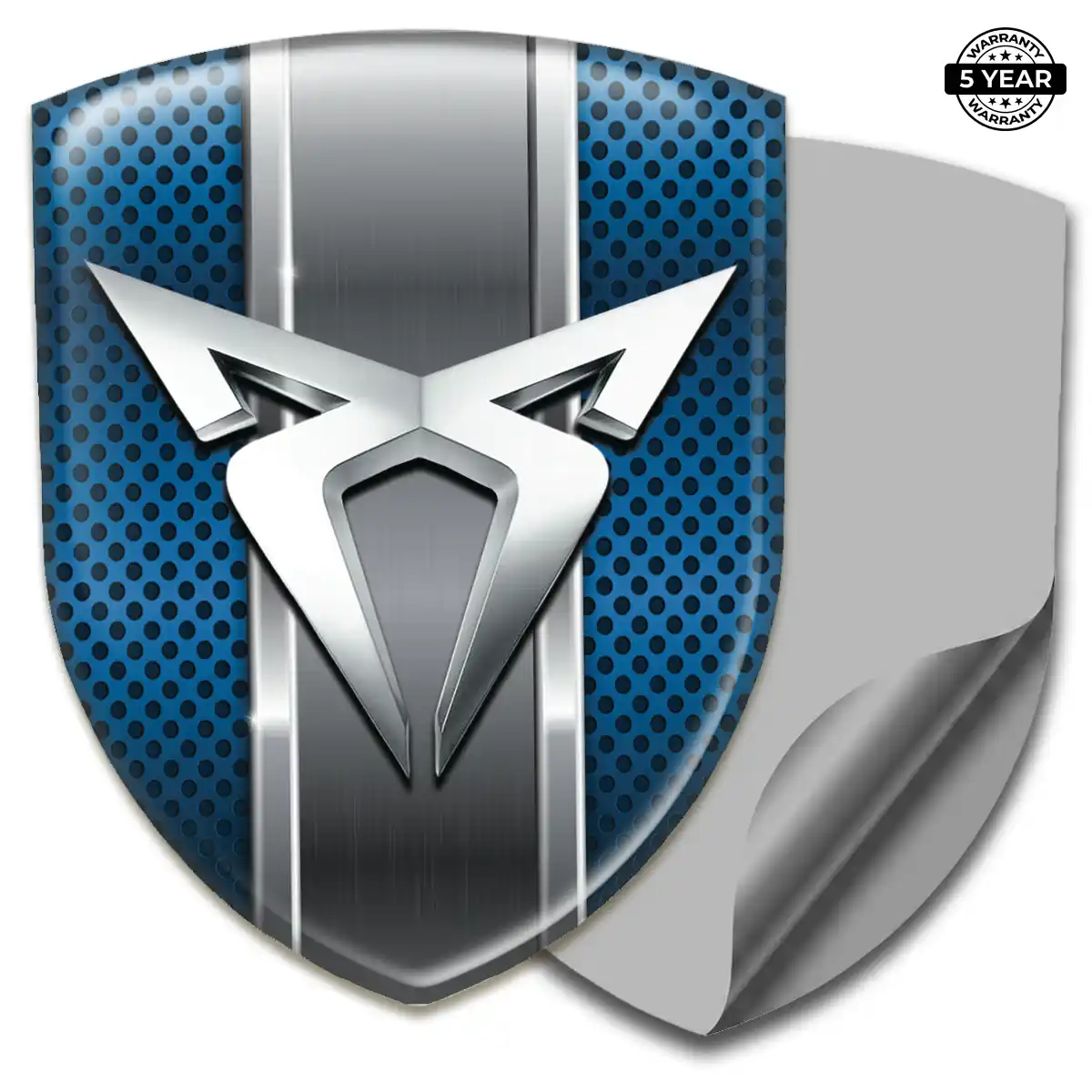 Cupra Domed Logo Sticker Refined Design