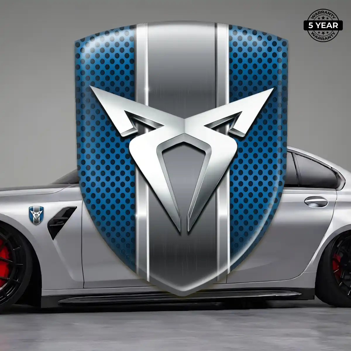 Cupra Domed Logo Sticker Refined Design