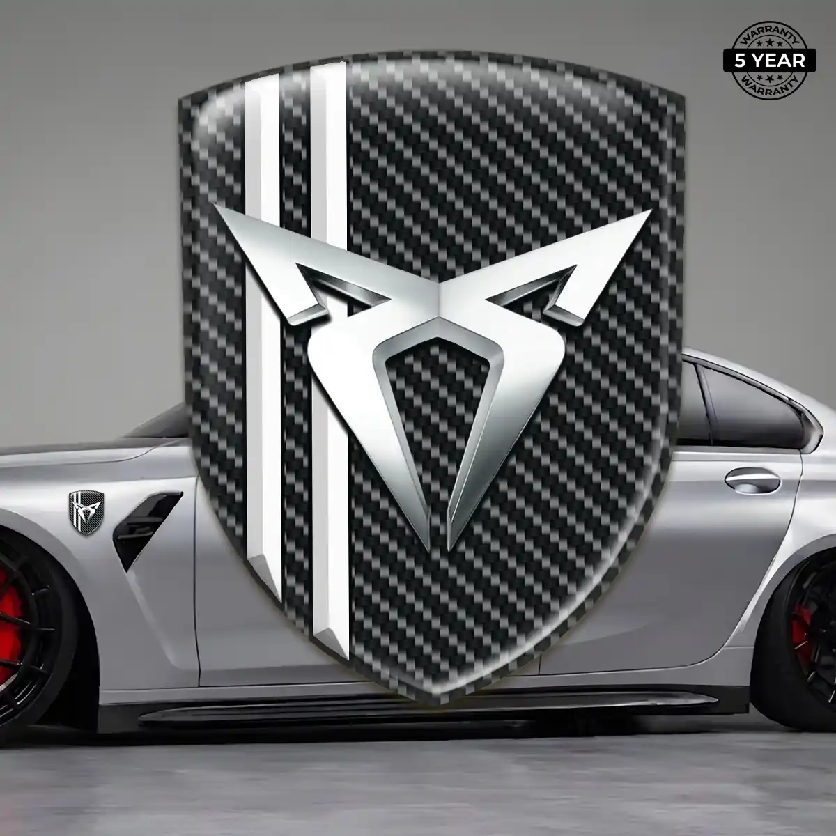 Cupra Domed Logo Sticker Signature Grade