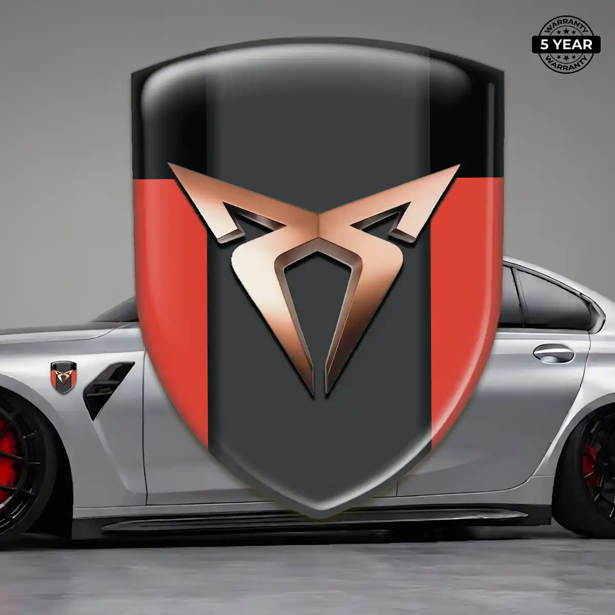 Cupra Domed Logo Sticker Superior Craft