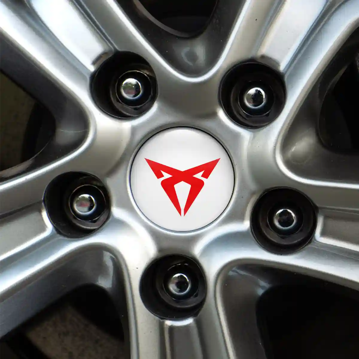 Cupra Domed Sticker Premium Quality