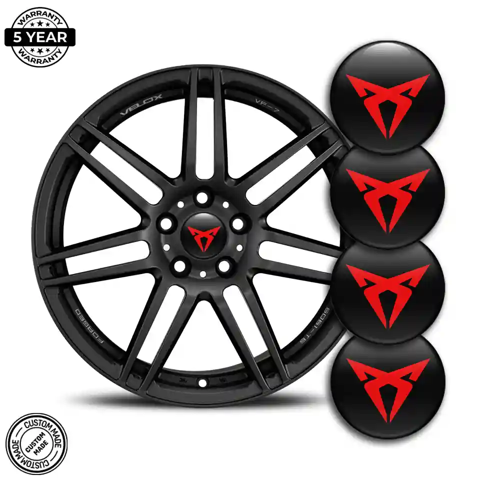 Cupra Domed Sticker Self-Adhesive High Quality
