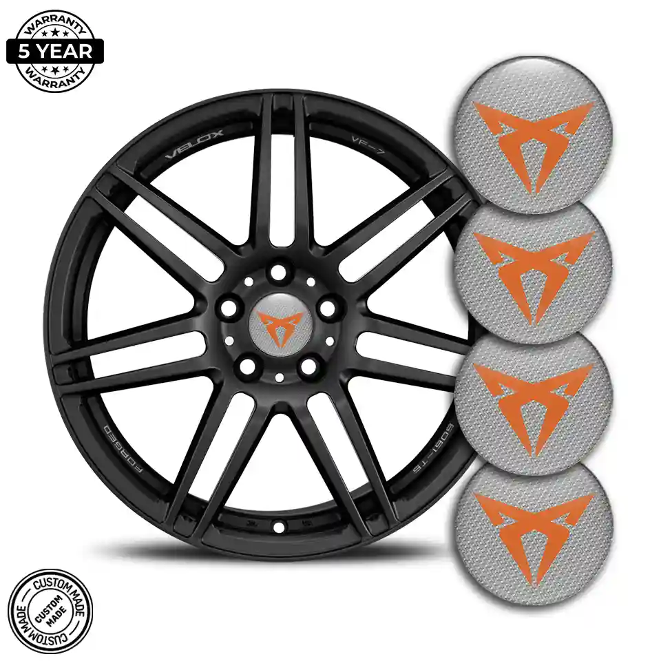 Cupra Domed Sticker Stylish Design