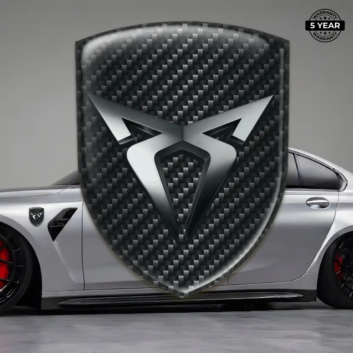 Cupra Emblem Badge Logo Prestige Line