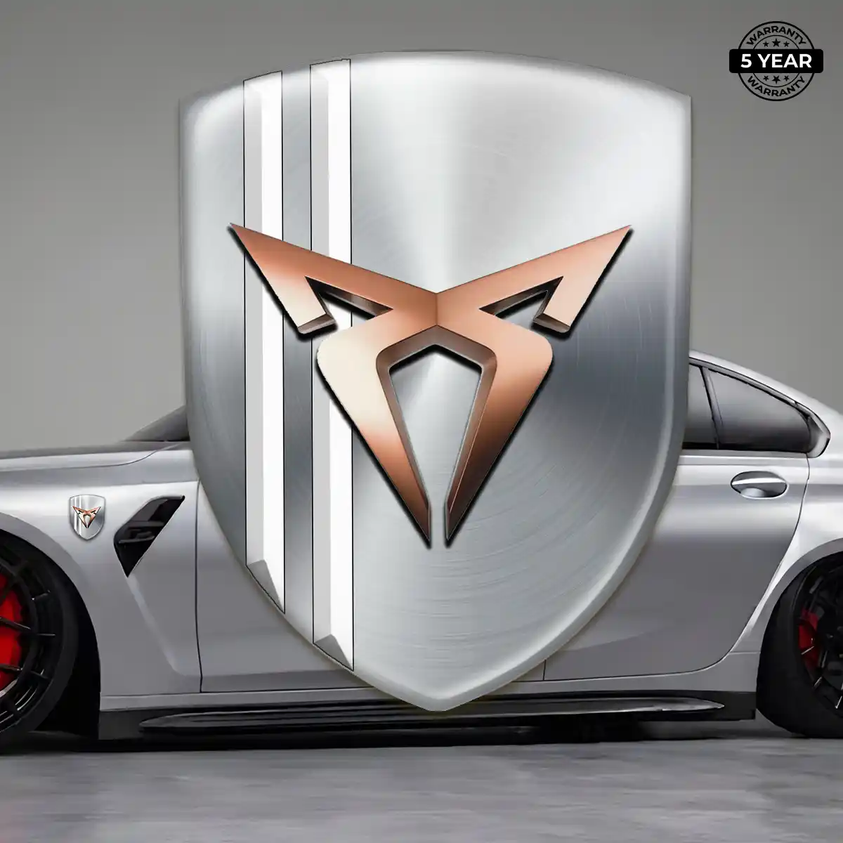 Cupra Emblem Badge Logo Signature Grade