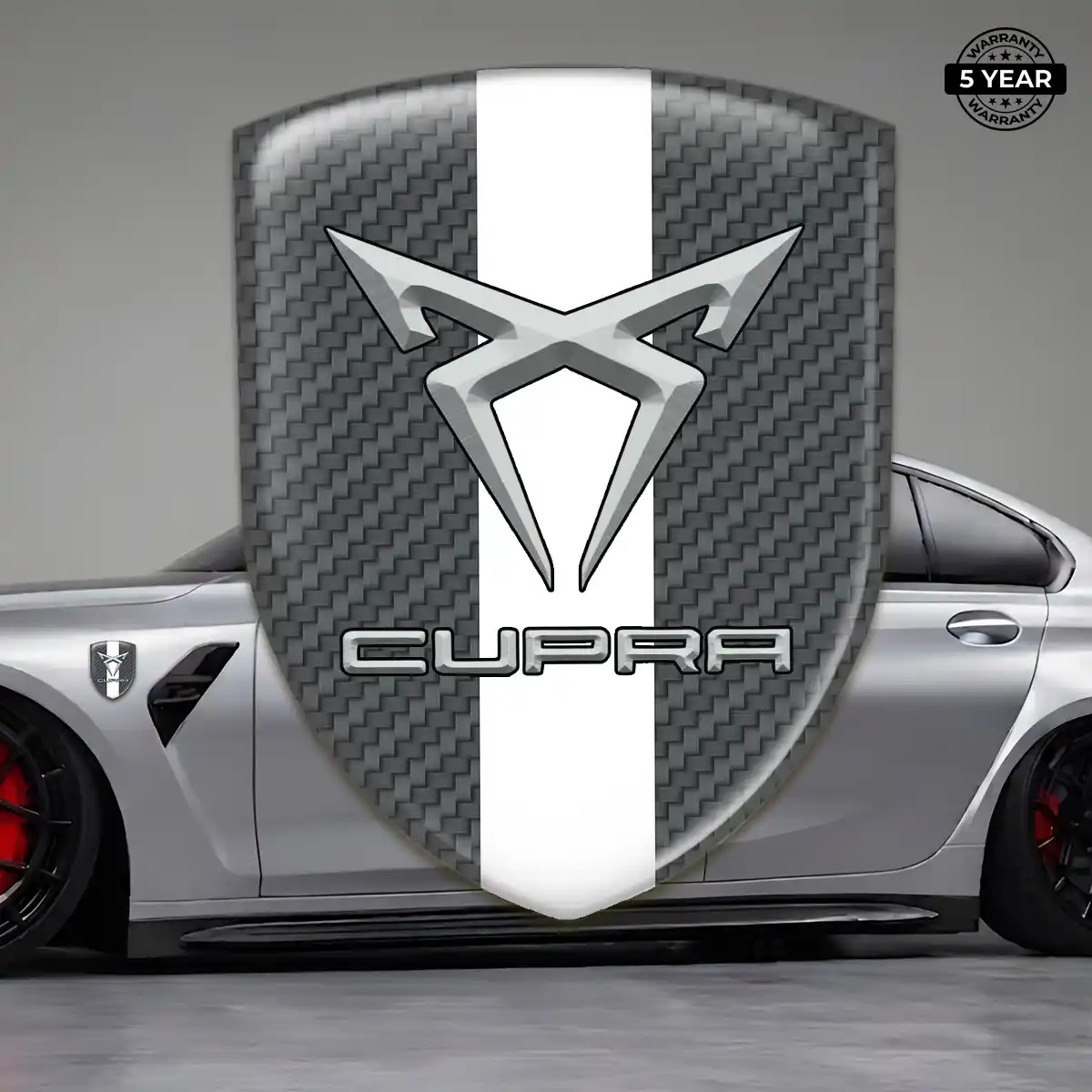 Cupra Emblem Badge Prestige Line