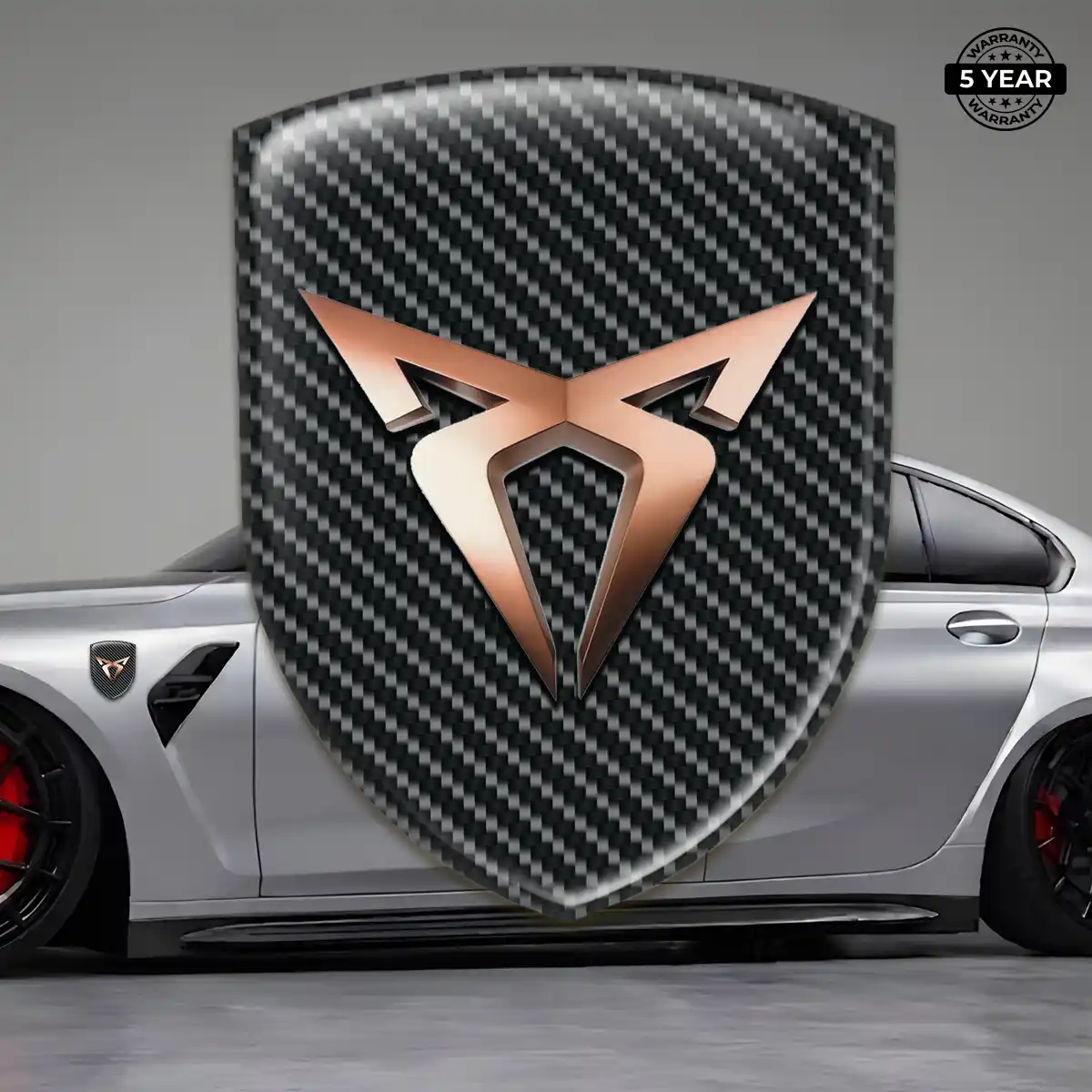 Cupra Emblem Badge Refined Design