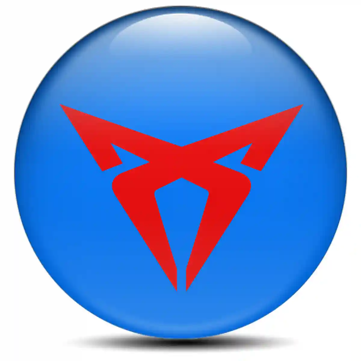 Cupra Emblem Center Hub Cap Self-Adhesive Stylish Design