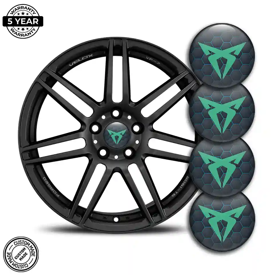 Cupra Emblem Center Hup Cap Stylish Design