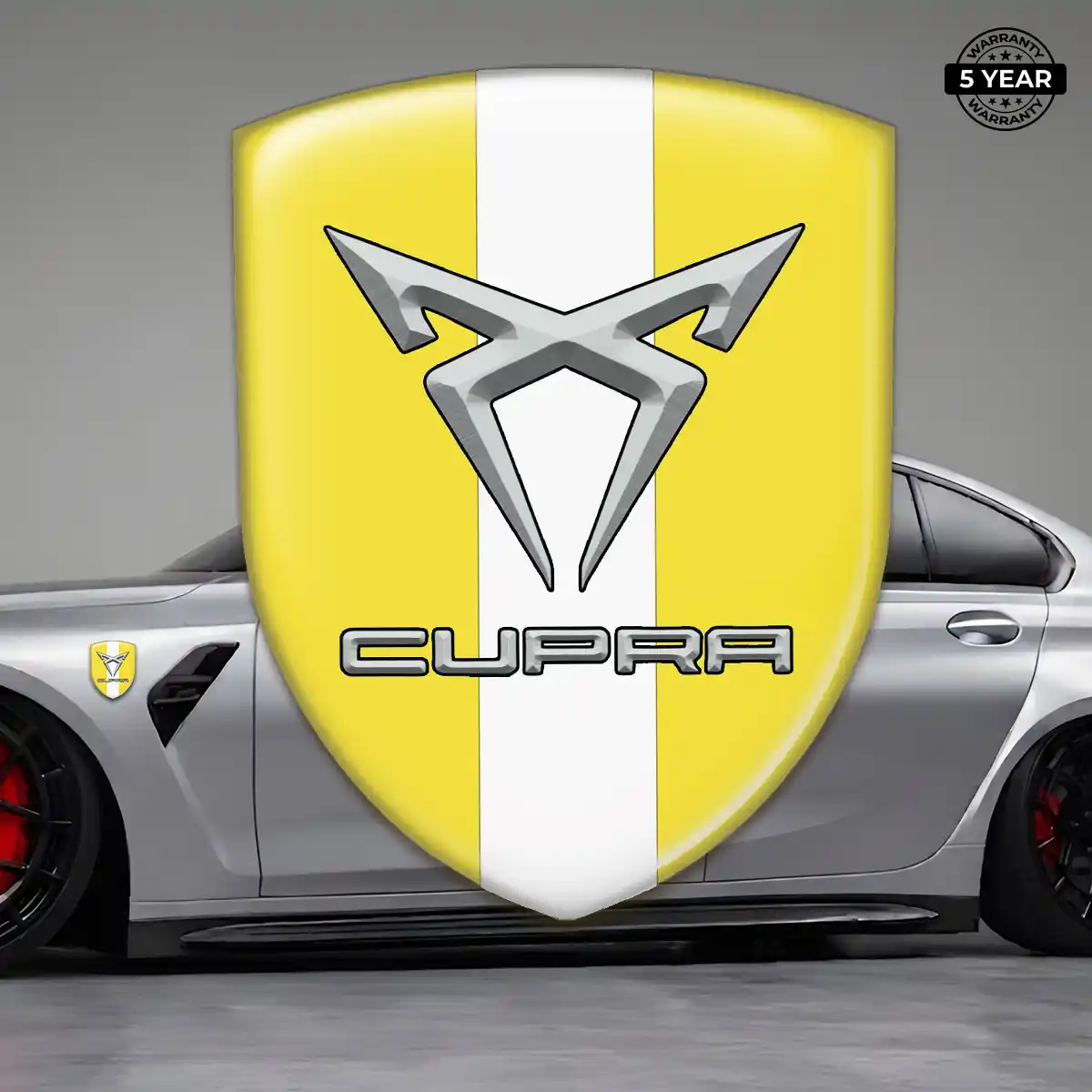 Cupra Emblem Crest Elite Finish