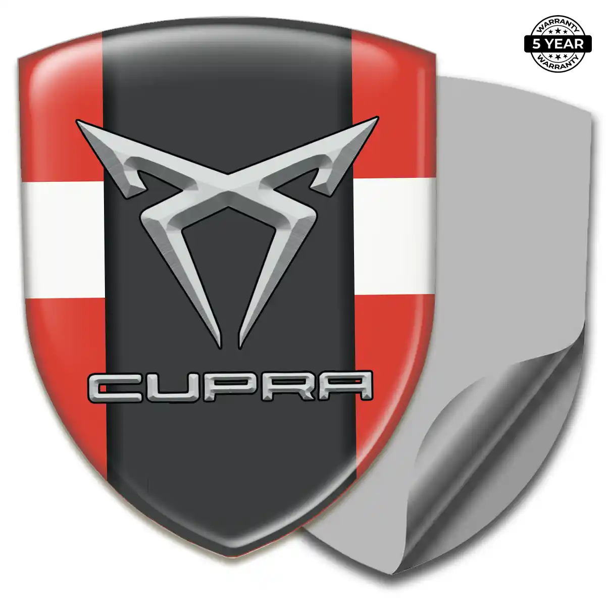 Cupra Emblem Crest Refined Design