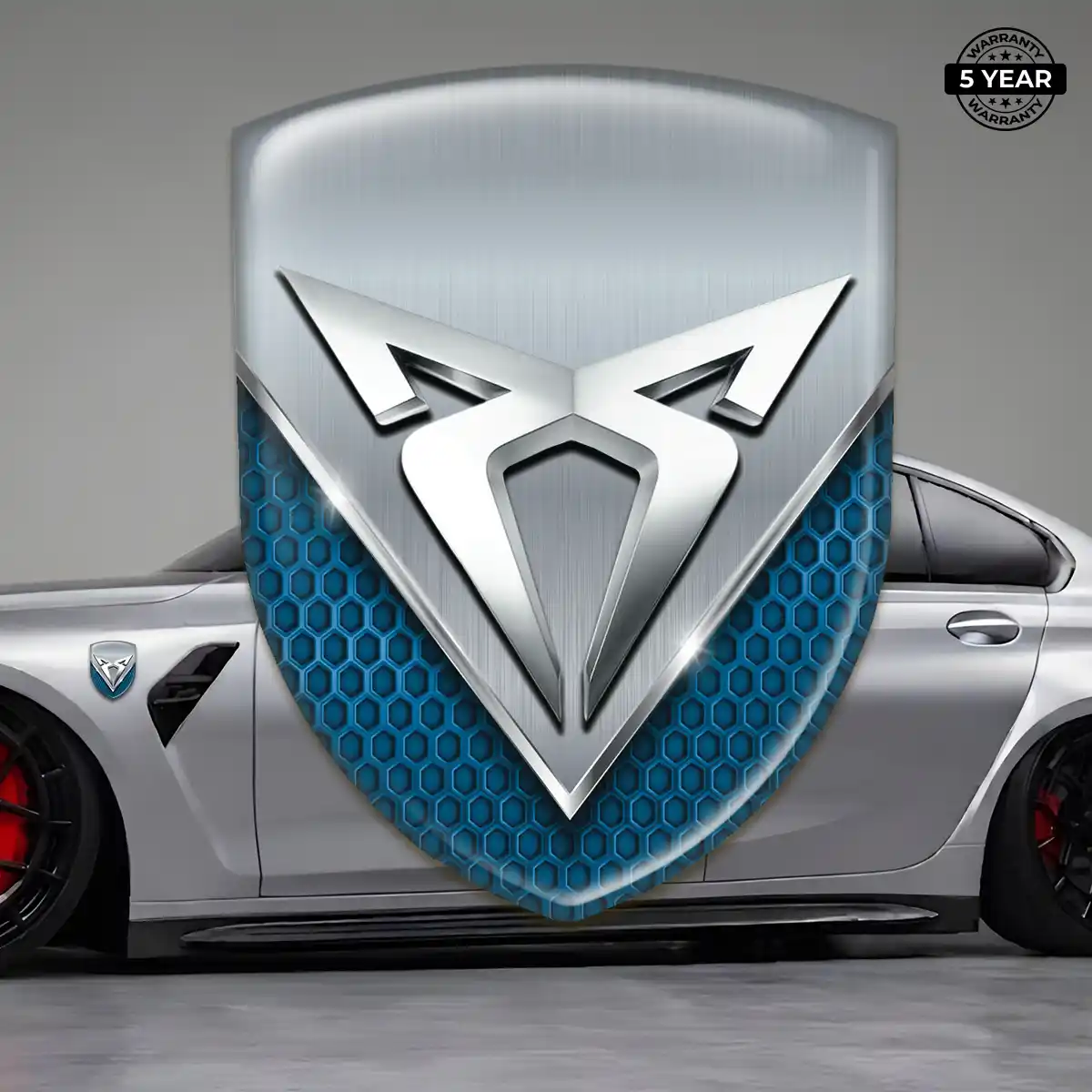 Cupra Emblem Crest Sleek Style