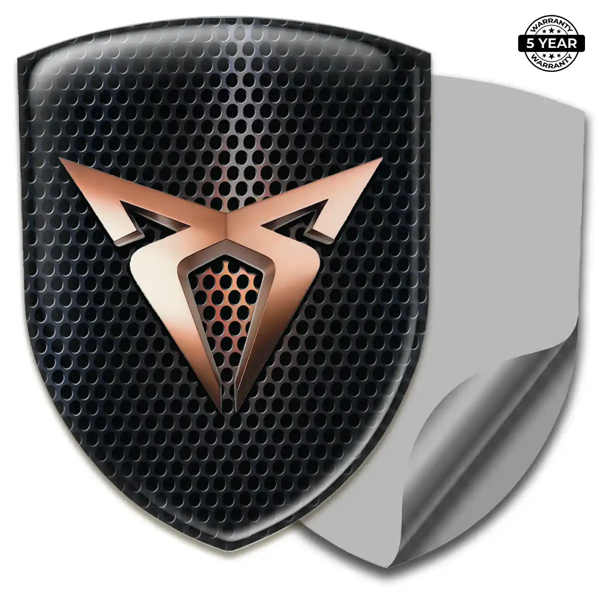 Cupra Emblem Domed Badge Prestige Line
