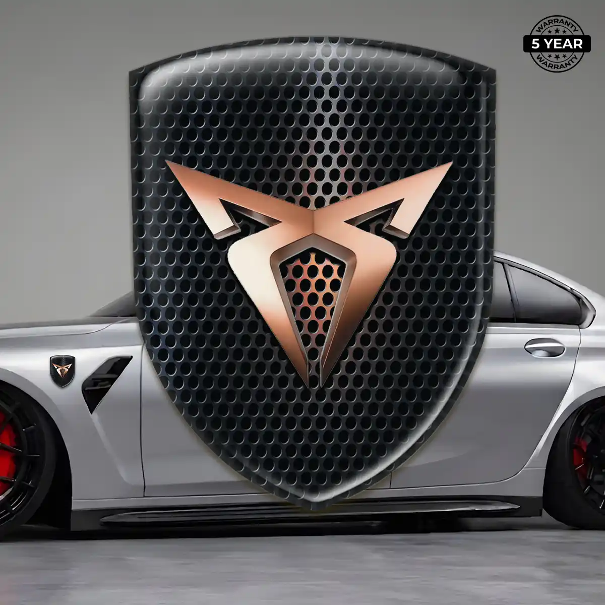 Cupra Emblem Domed Badge Prestige Line