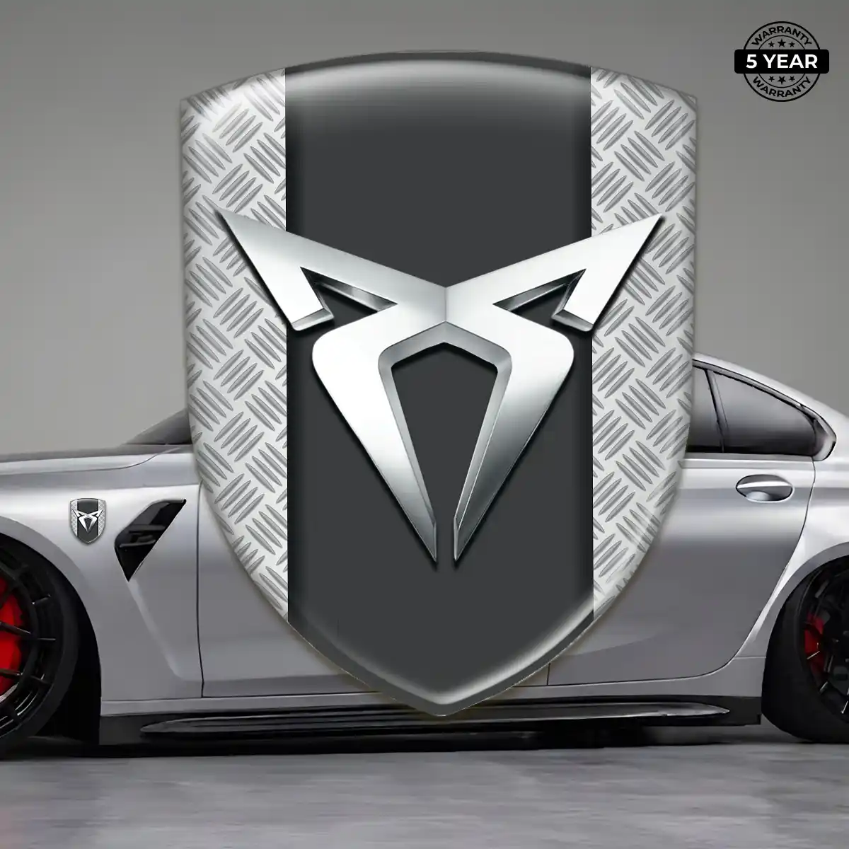 Cupra Emblem Domed Badge Prime Quality
