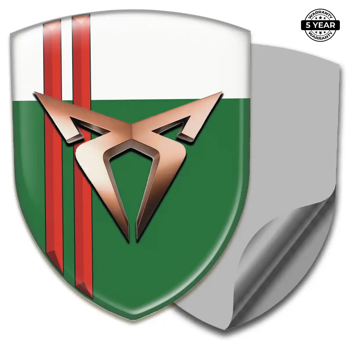 Cupra Emblem Domed Badge Signature Grade
