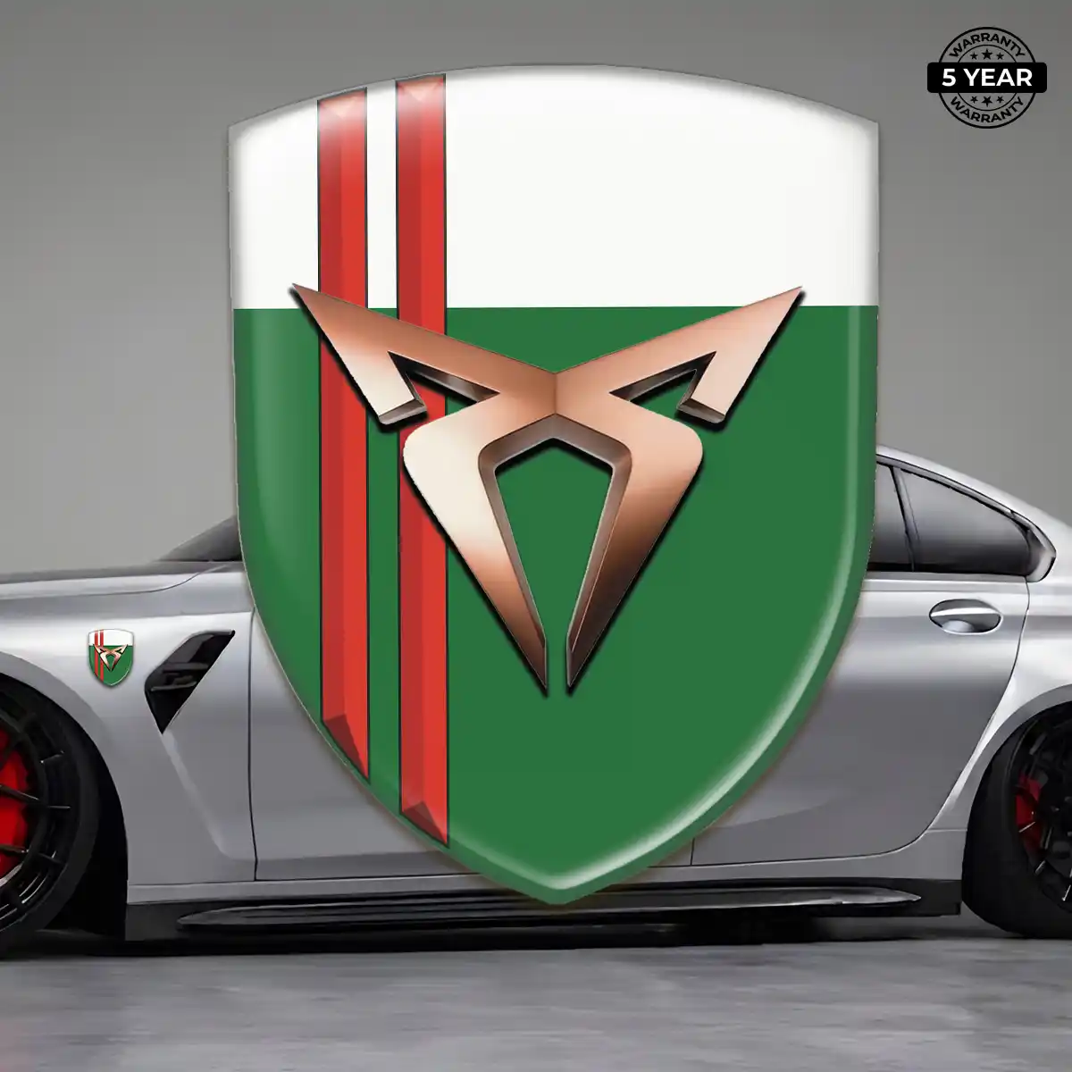 Cupra Emblem Domed Badge Signature Grade