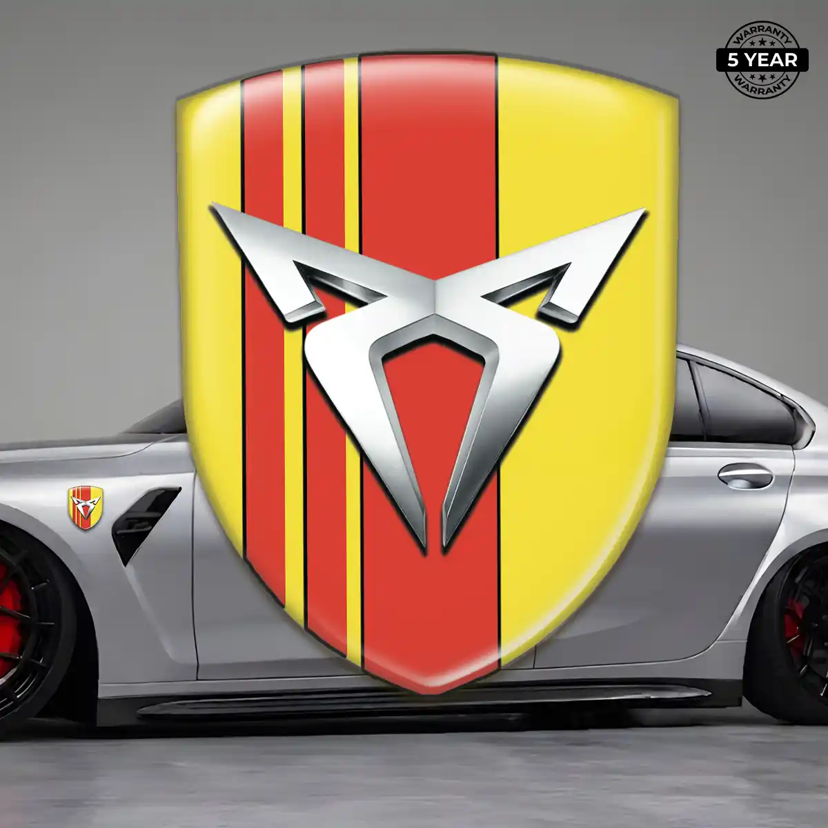 Cupra Emblem Logo Badge Prestige Line