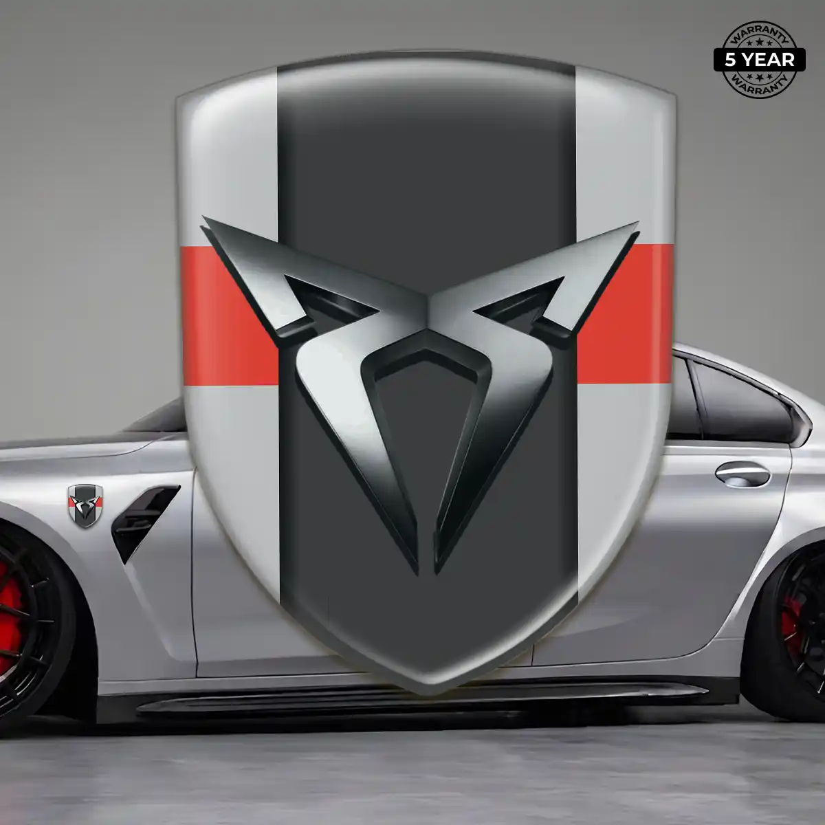 Cupra Emblem Logo Badge Refined Design