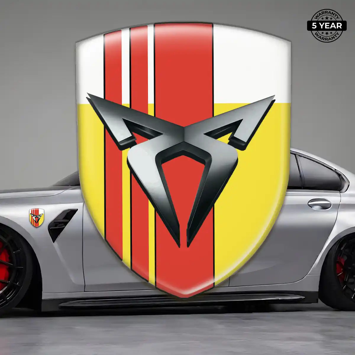Cupra Emblem Logo Badge Signature Grade