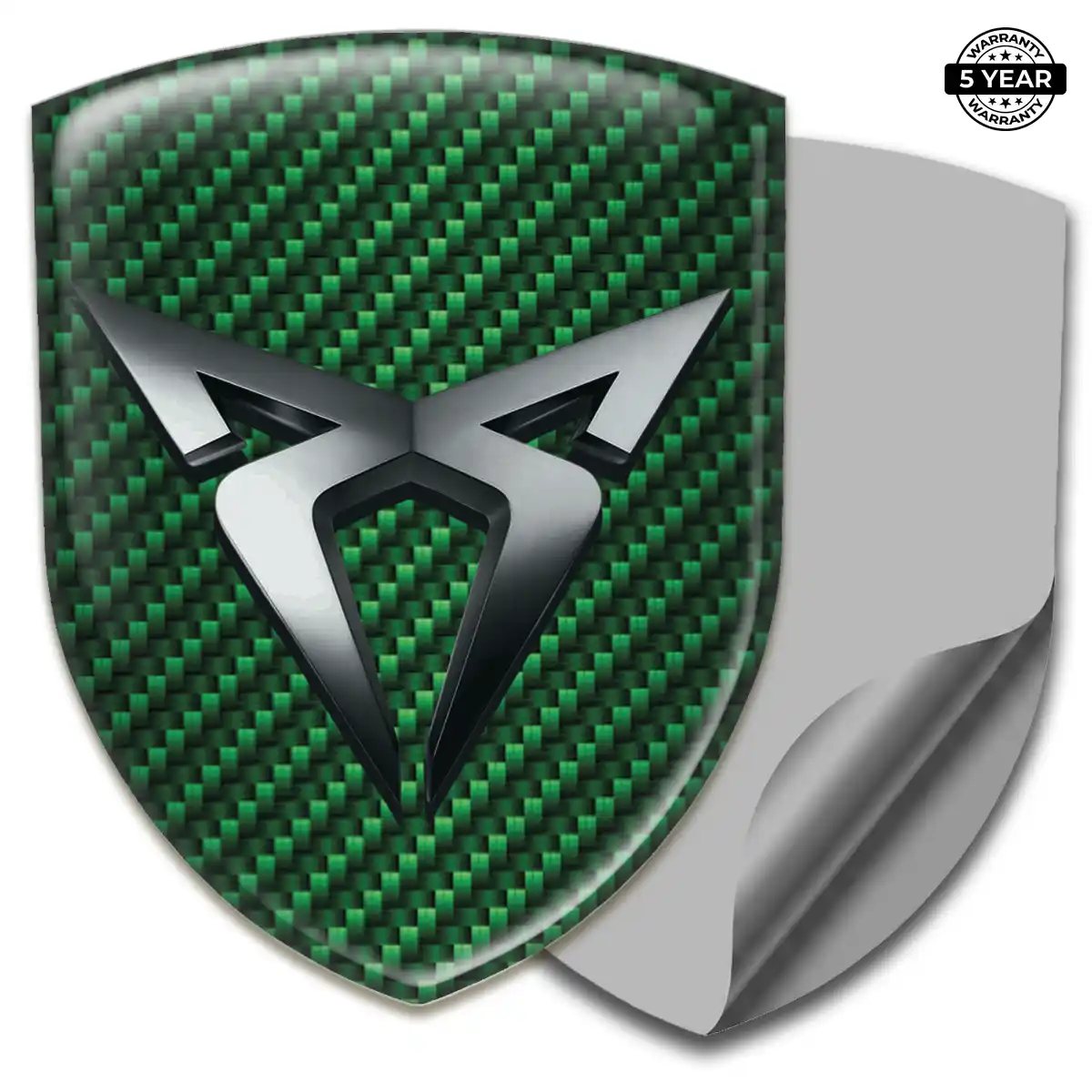 Cupra Emblem Logo Badge Superior Craft