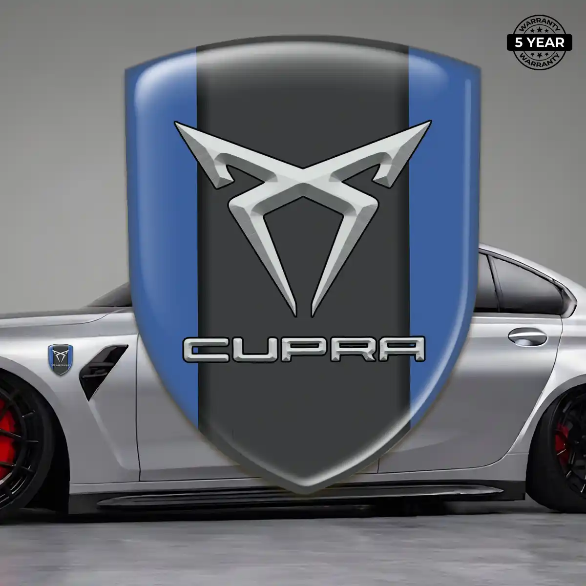 Cupra Emblem Logo Elite Finish