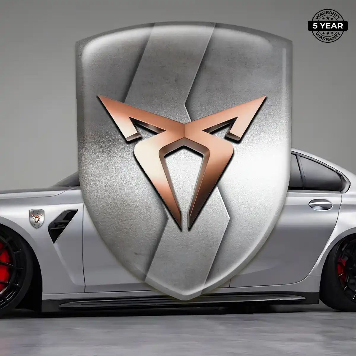 Cupra Emblem Logo Prime Quality