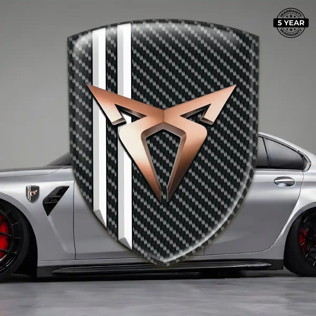 Cupra Emblem Logo Refined Design