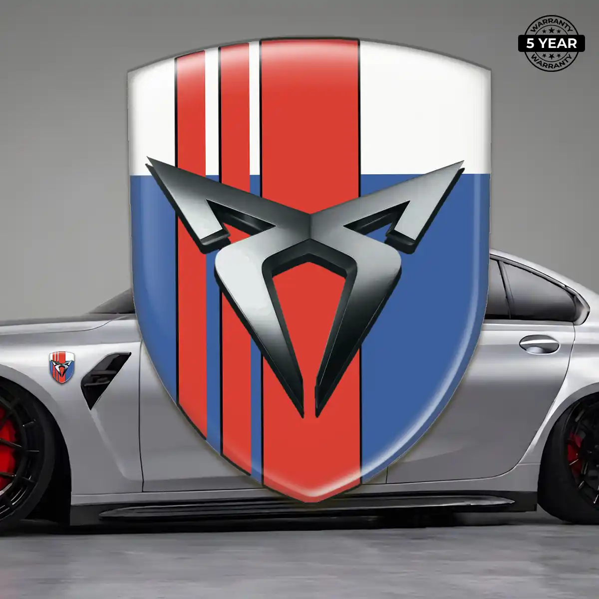 Cupra Emblem Logo Sleek Style