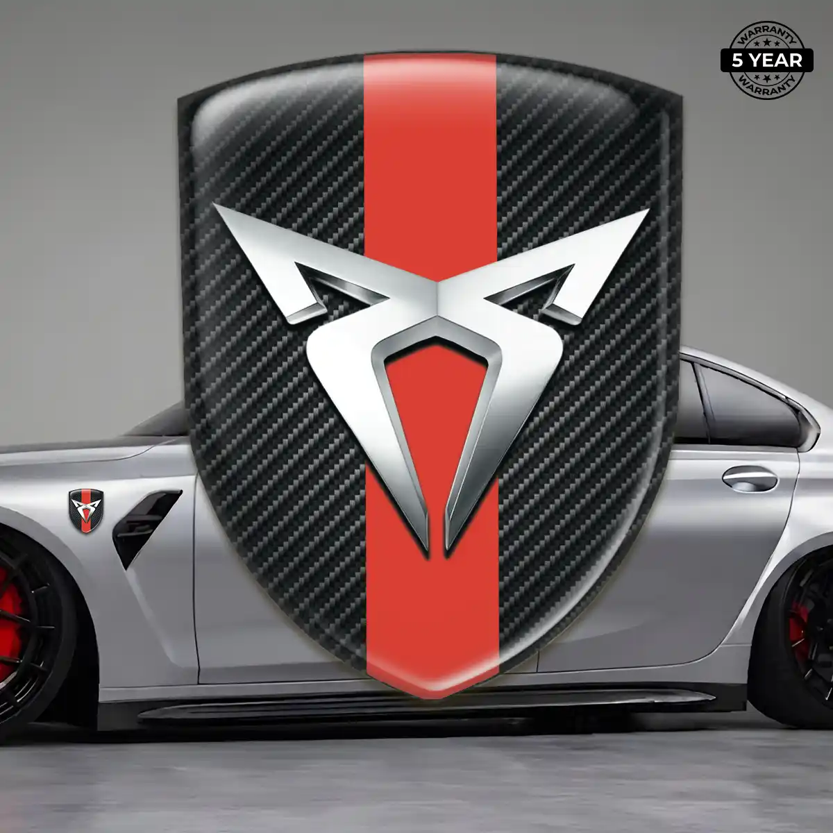 Cupra Emblem Logo Superior Craft