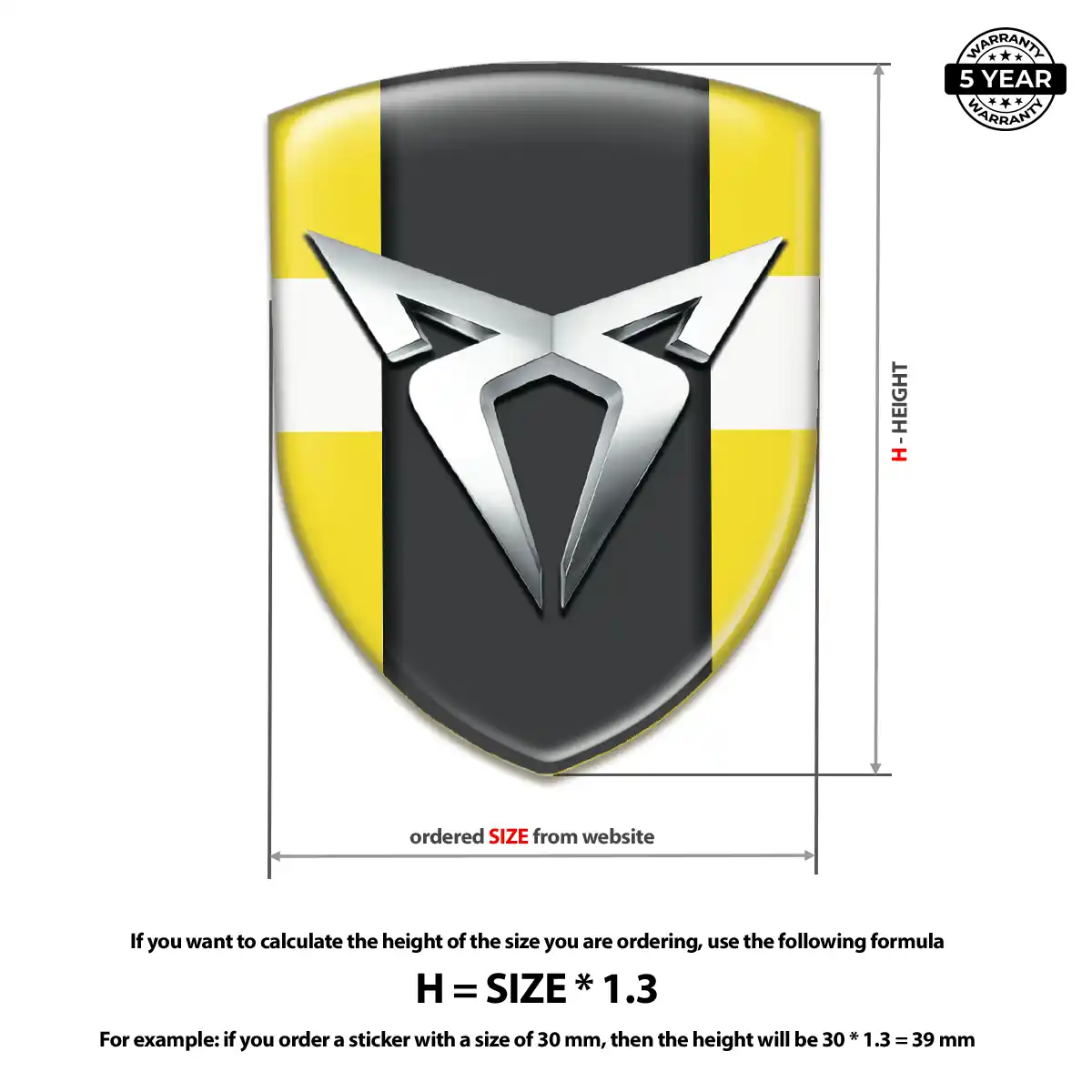 Cupra Emblem Refined Design