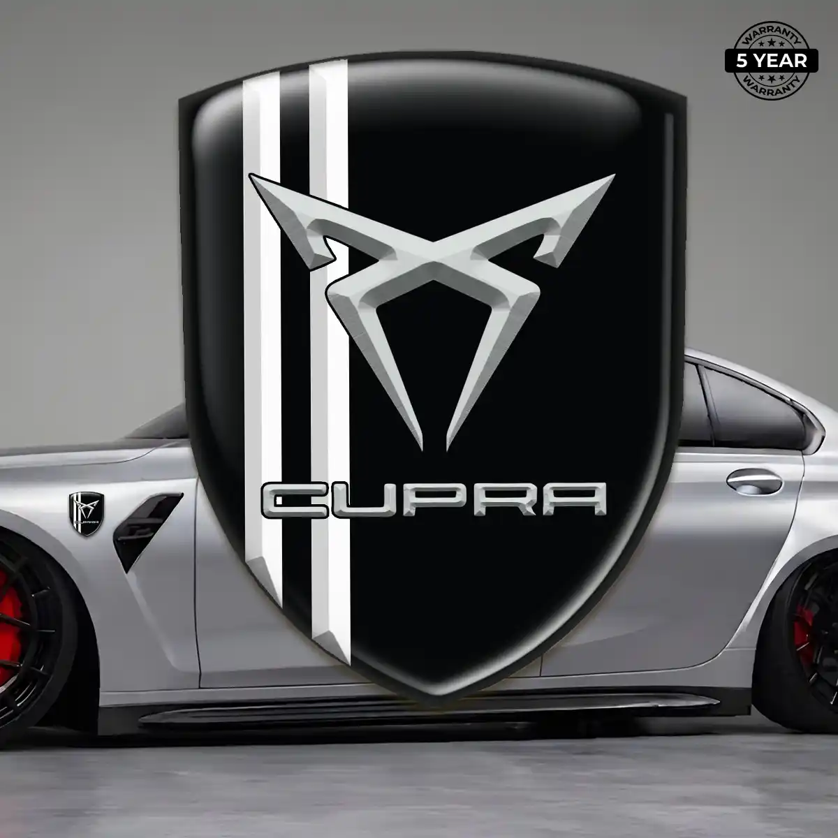 Cupra Emblem Shield Signature Grade