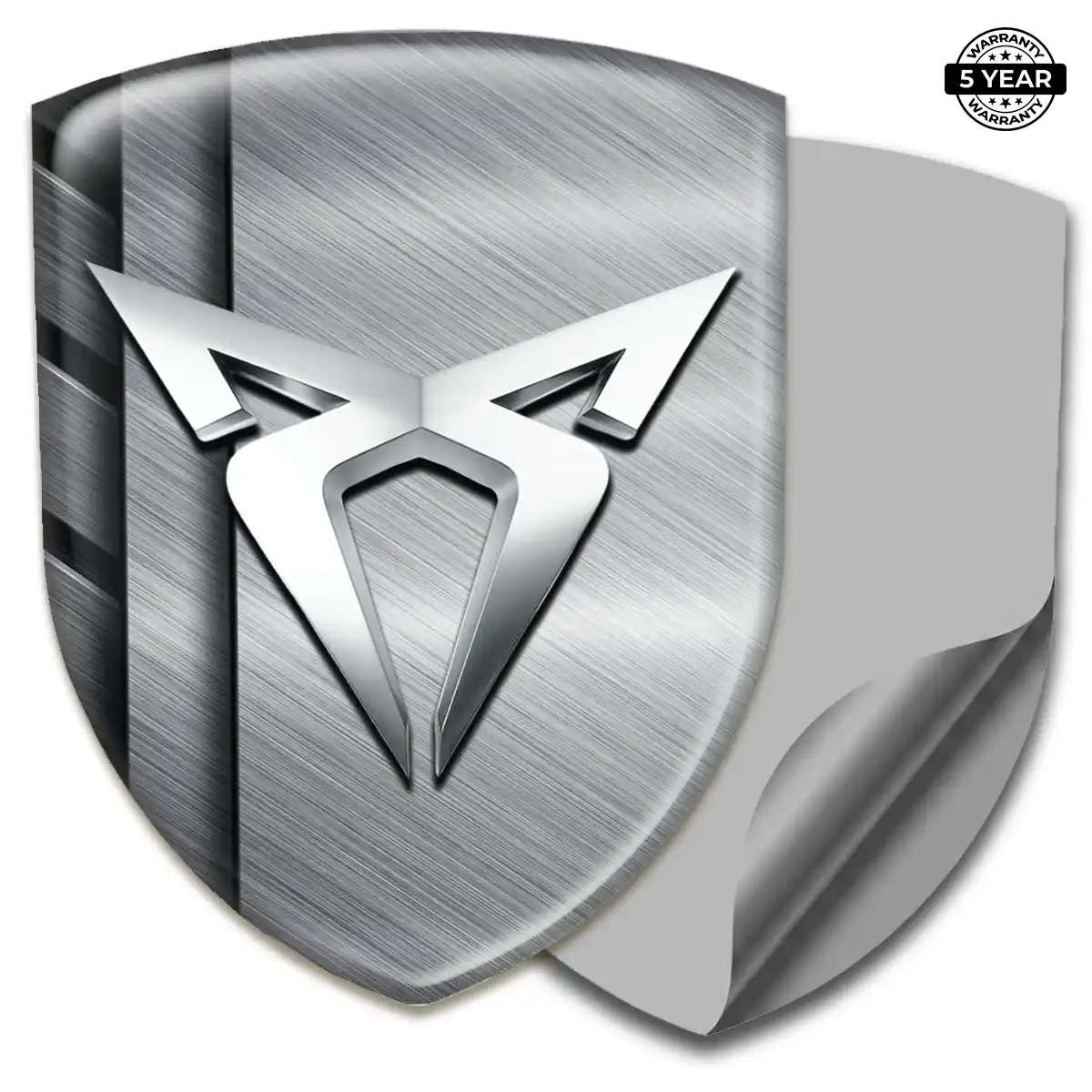 Cupra Emblem Shield Sleek Style